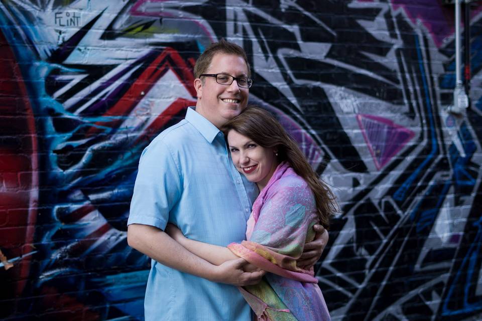 Engagement session, Detroit
