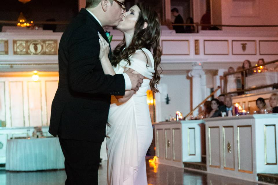First dance, Crystal Ballroom
