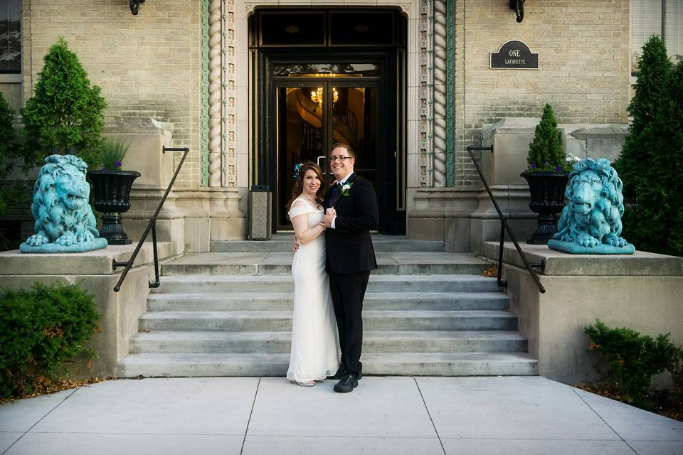 Just married, Lafayette Grand