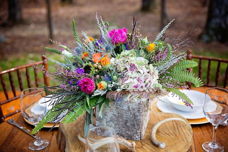 Wedding table centerpiece