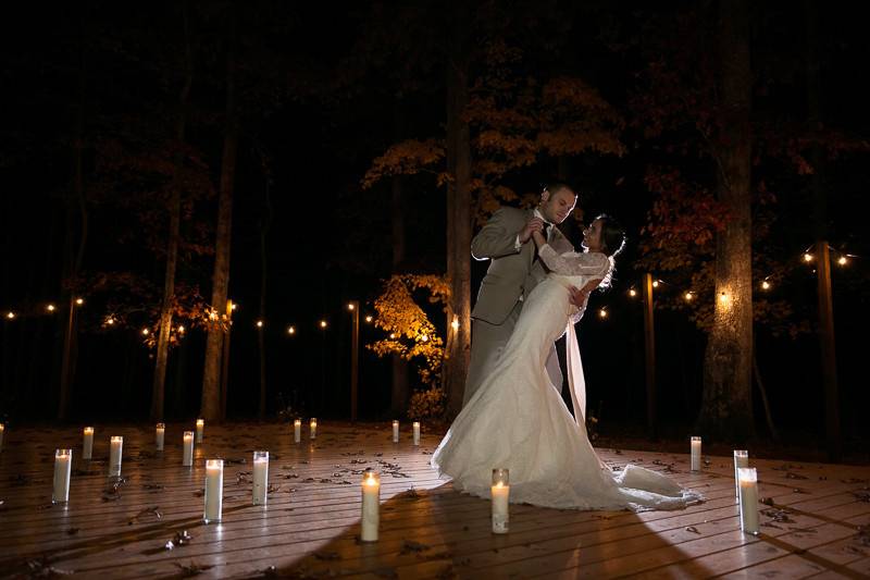 Couple dancing