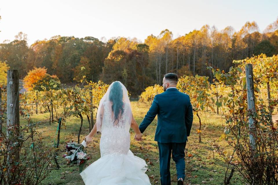 November wedding.