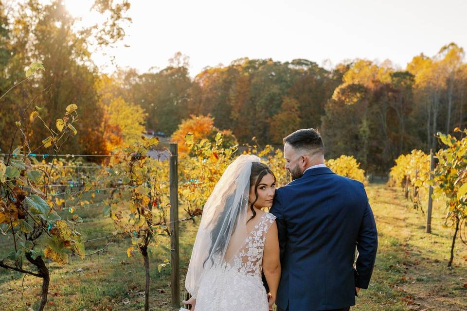 November wedding.