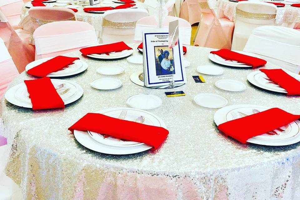 BASIC TABLE SET UP