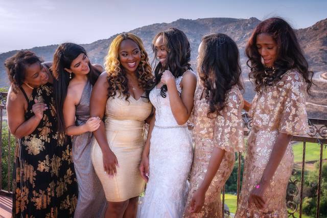The wedding party