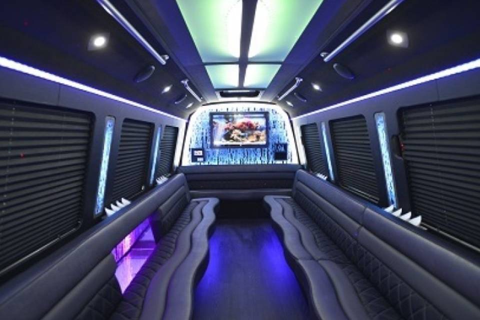 Interior limo