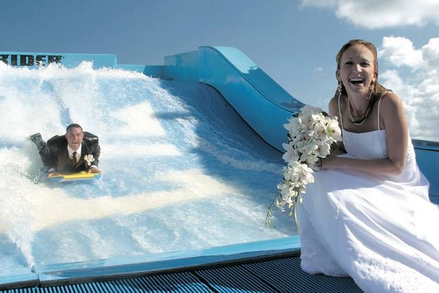 Catching a wave