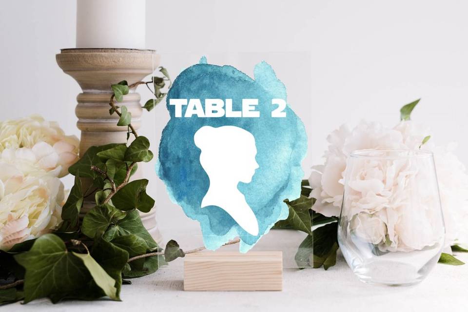 Star Wars table number