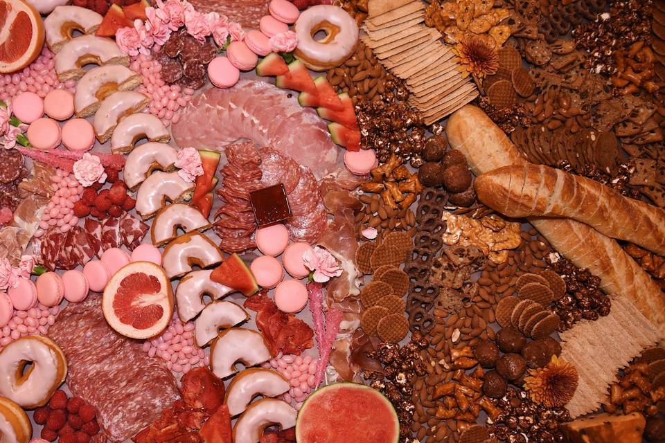 Gradient grazing table