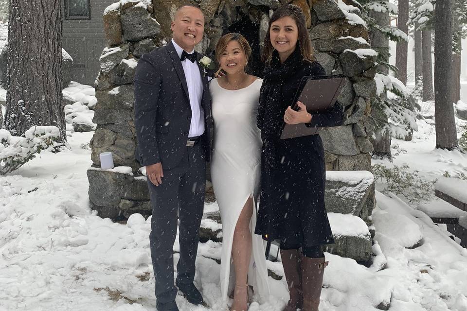 Tahoe Snowstorm Ceremony