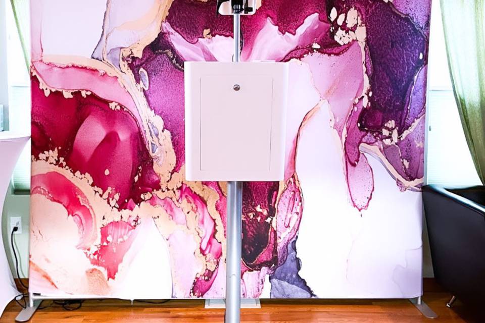 Marble backdrop