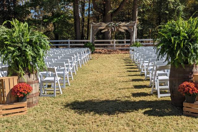 Ceremony setup
