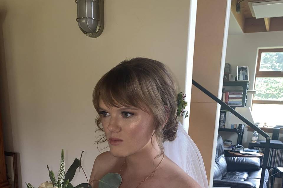 Beautiful Bridal Hair/Makeup