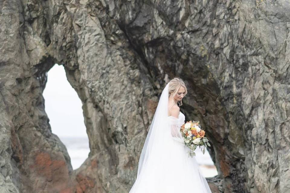 Ruby Beach Bride