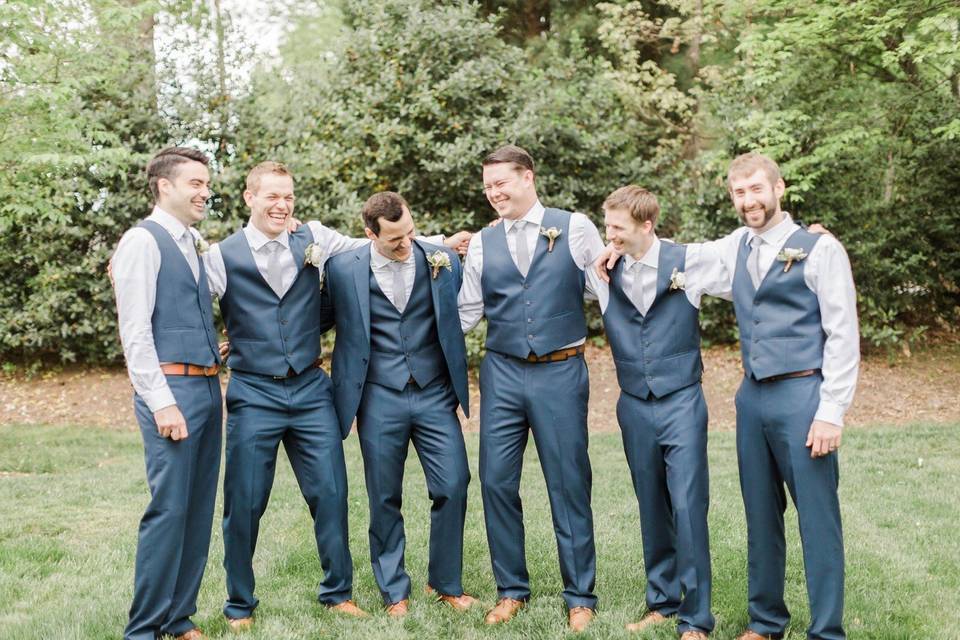 The groomsmen