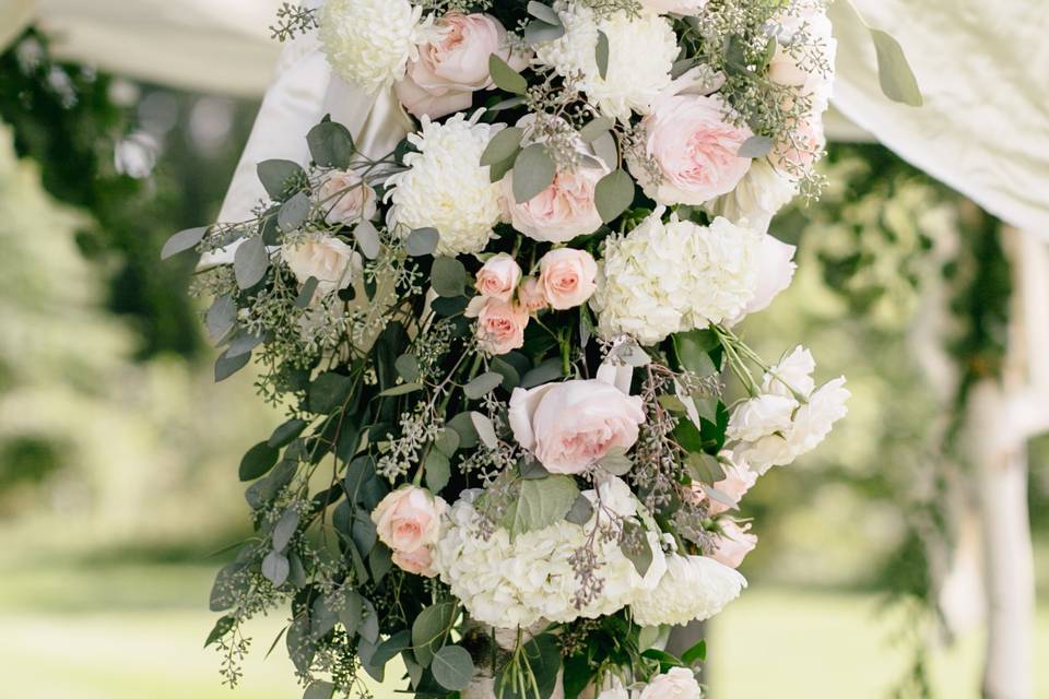 Chuppah details