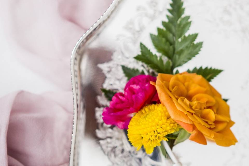 Colorful Boutonniere