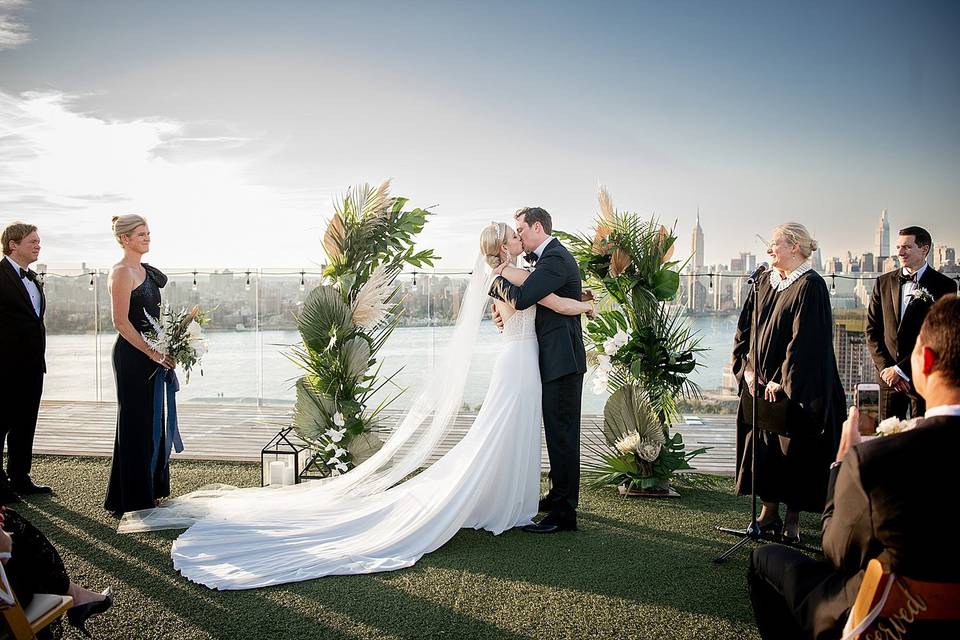 William Vale Rooftop Wedding
