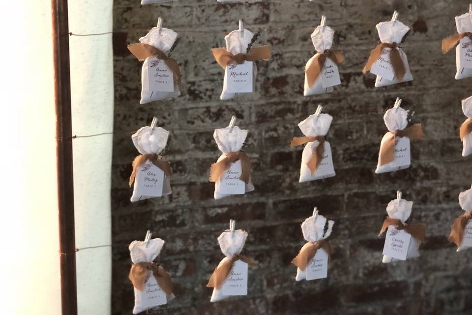 Unique Escort Cards