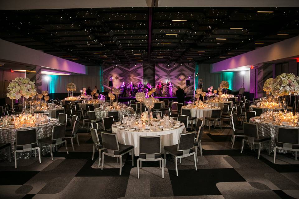Ballroom reception in 2018