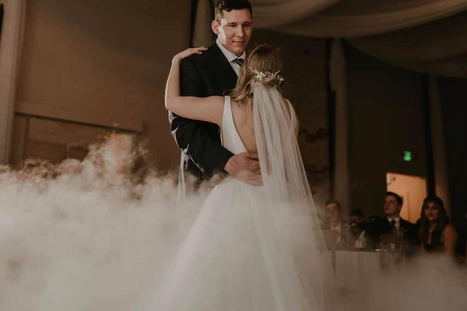 Foggy first dance