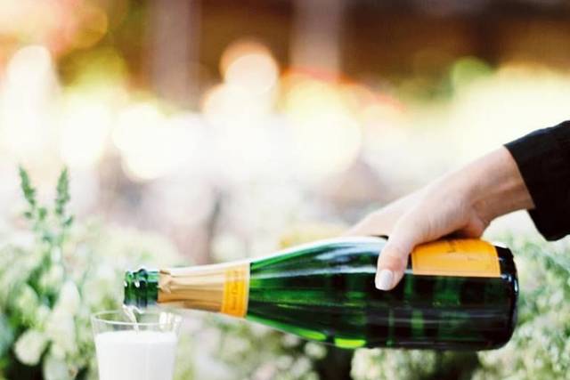 Champagne bottle