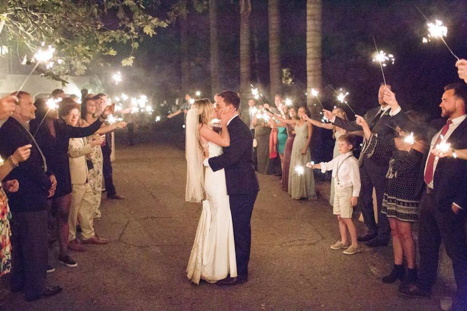 Couple kissing