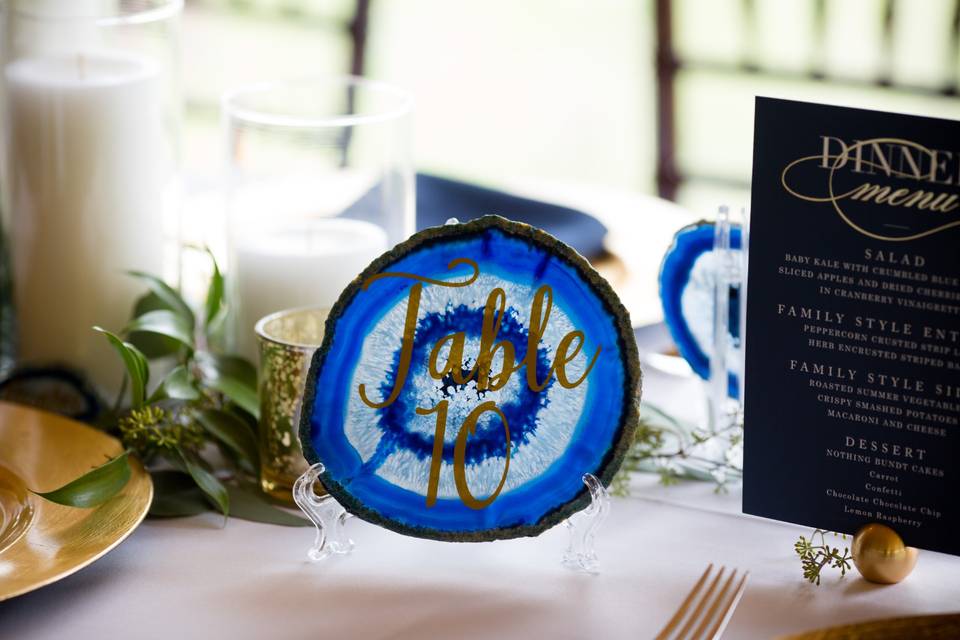 Geode Table Numbers