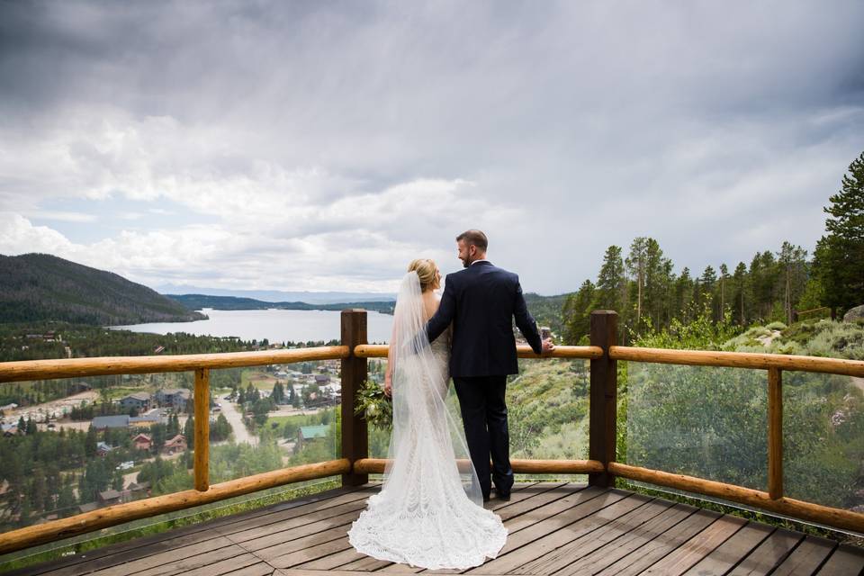 Ceremony with a view