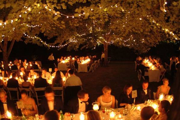 Head table from above