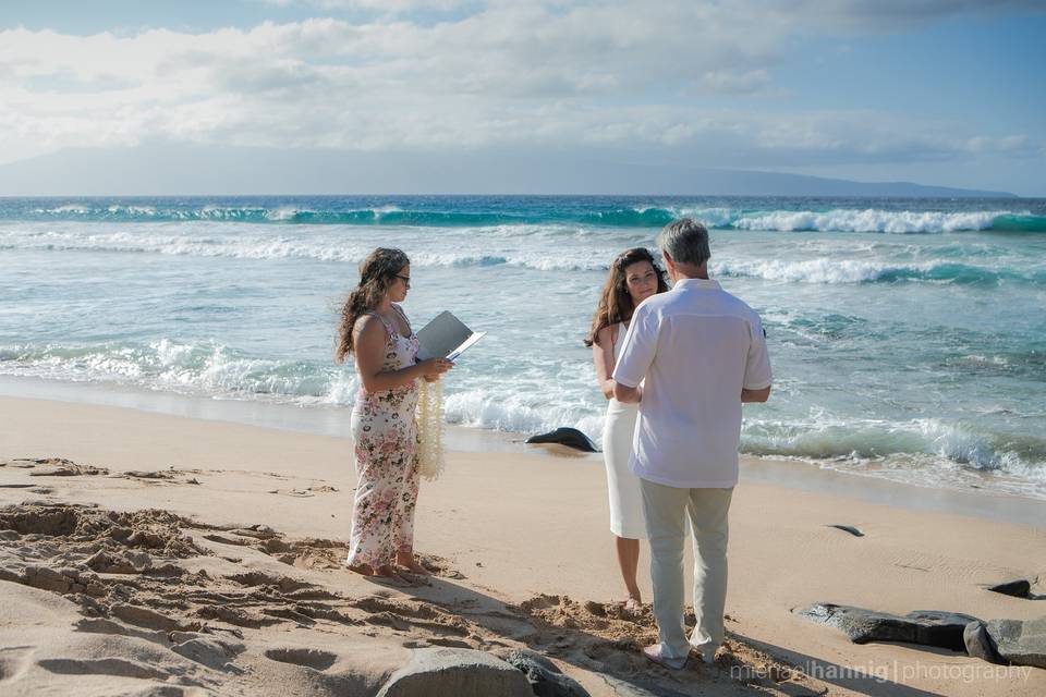 Beautiful Beach Ceremony