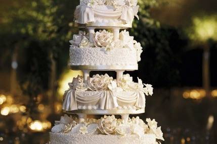 Five-tier cake