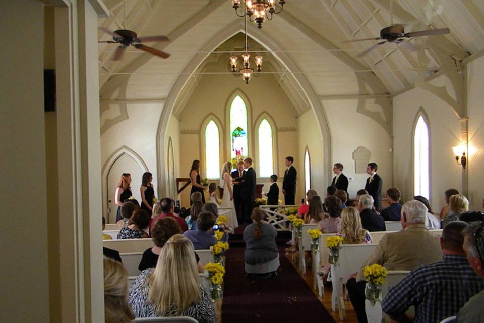 Indoor ceremony