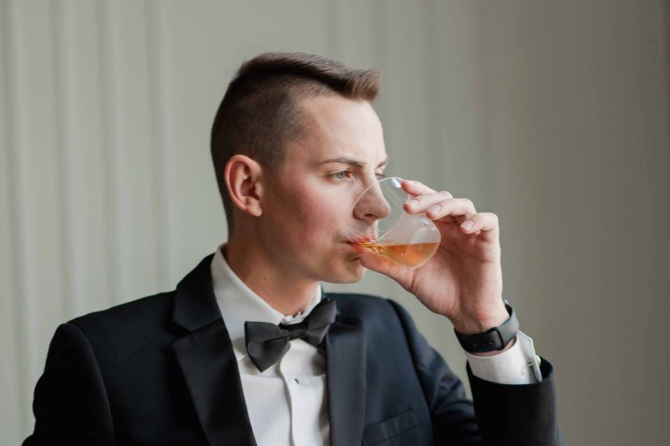 Groom and Whiskey