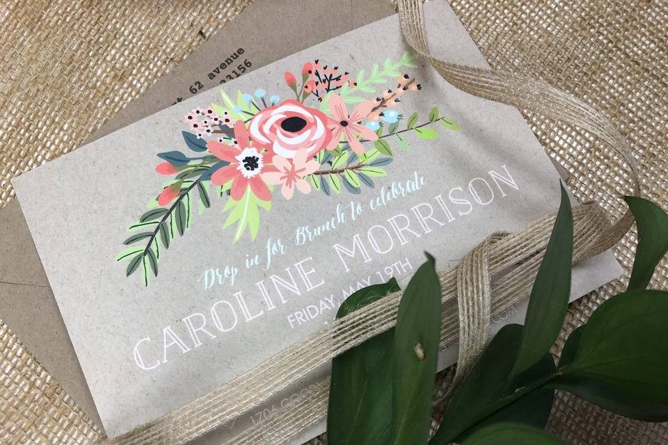 Boho Chic Invitation