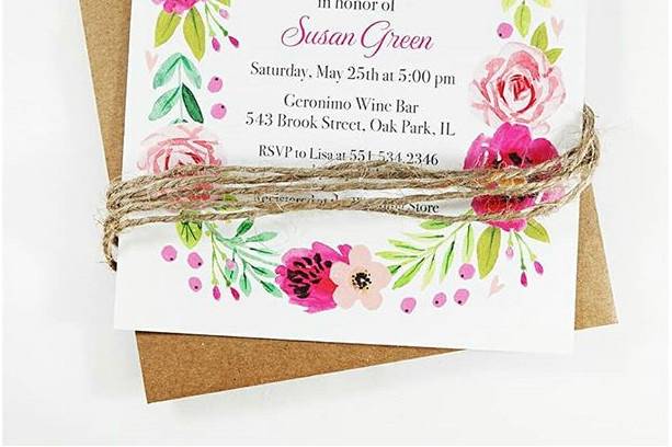 Bridal Shower Invitation
