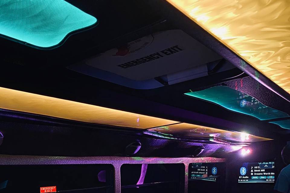 Bus interior