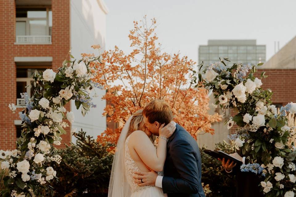 Stephen & Kaitlin, Loft Lucia