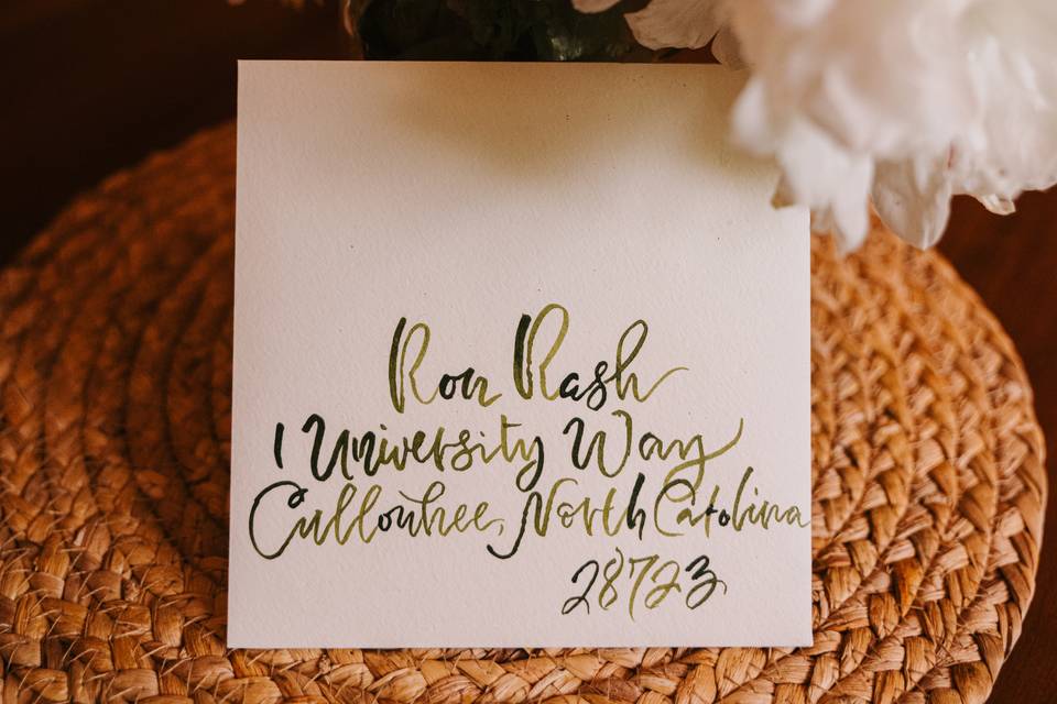 Modern calligraphy paintbrush
