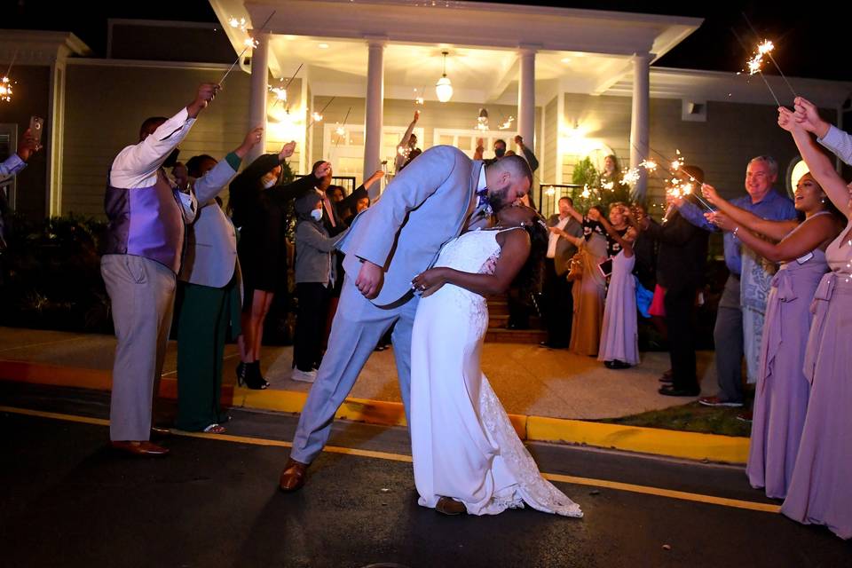 Sparkler Kiss