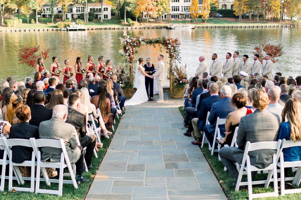 Boho Fall Ceremony