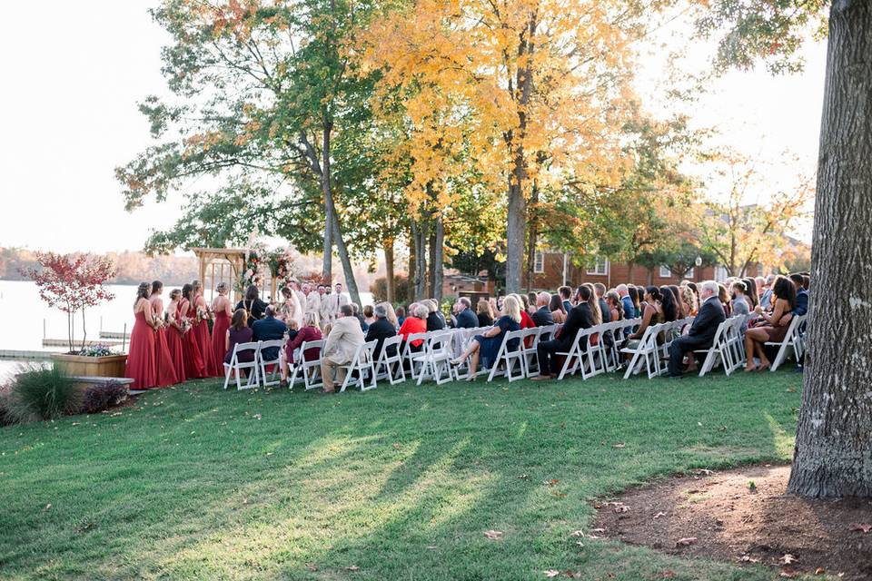 Boho Fall Ceremony