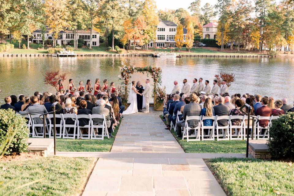 Boho Fall Ceremony