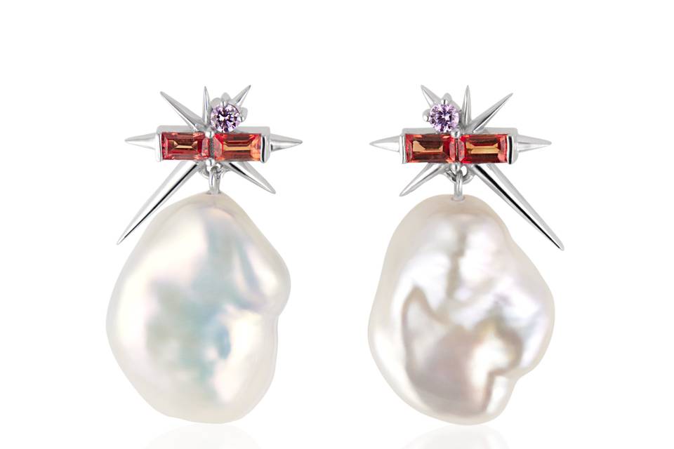 Baroque Pearl Earrings