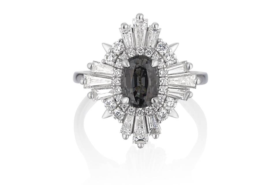 Art Deco Engagement Ring