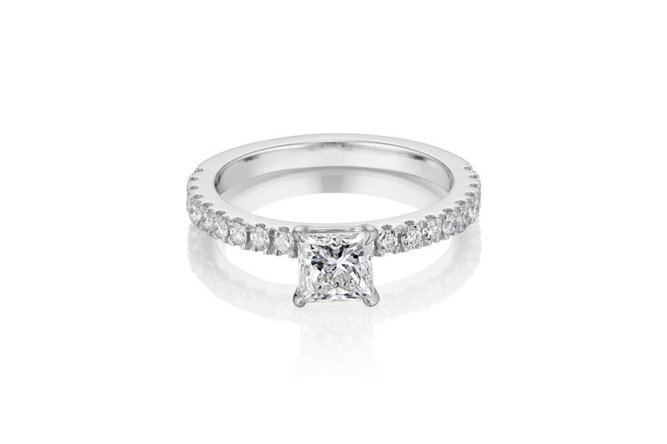 Princess Cut Engagement Ring