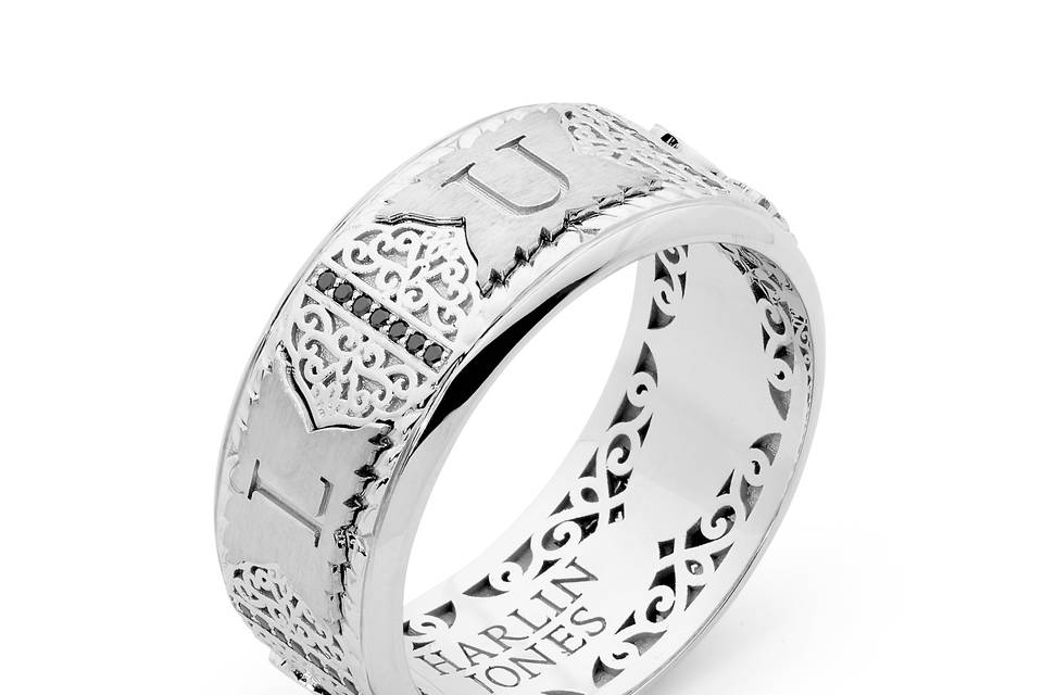 Silver Wedding Band