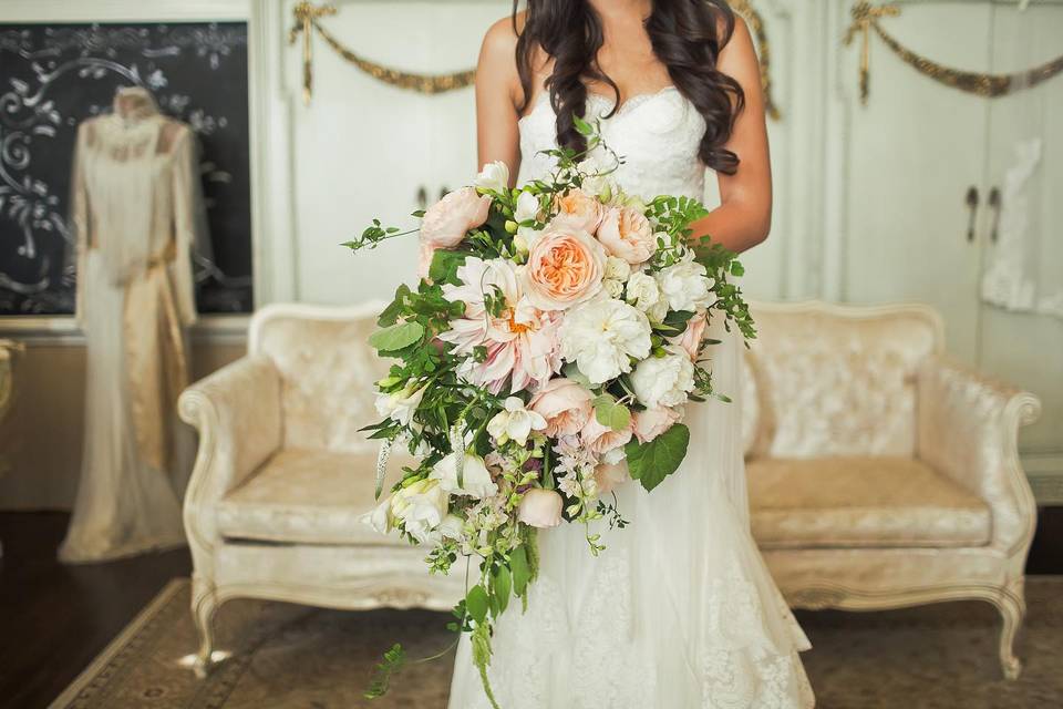 cherry blossom flower arrangement