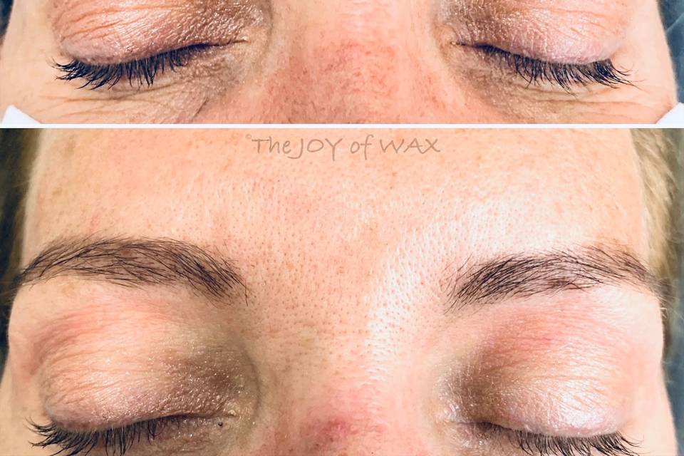 Brow Tint and Shaping