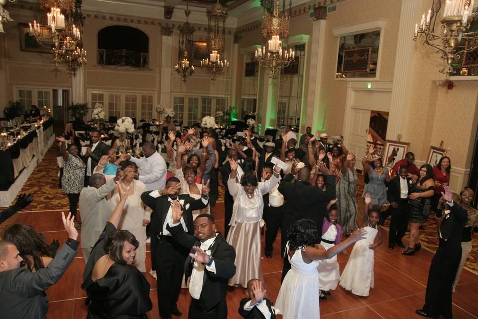 The dance floor